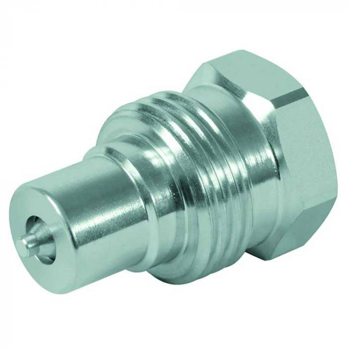 Faster Schraubkupplung Serie SK-VVS - Stecker - Stahl verchromt - DN 6 - Size 4 - BG 1 - 1/4 - G 1/4" - 800 bar