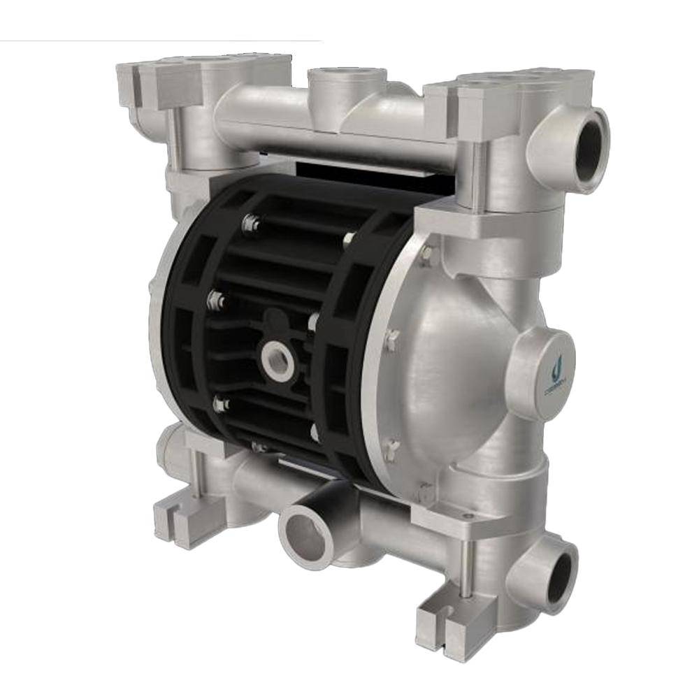 Druckluft-Doppelmembranpumpe Boxer 150 AL-DDID - Gehäuse aus Aluminium - 220 l/min - 8 bar