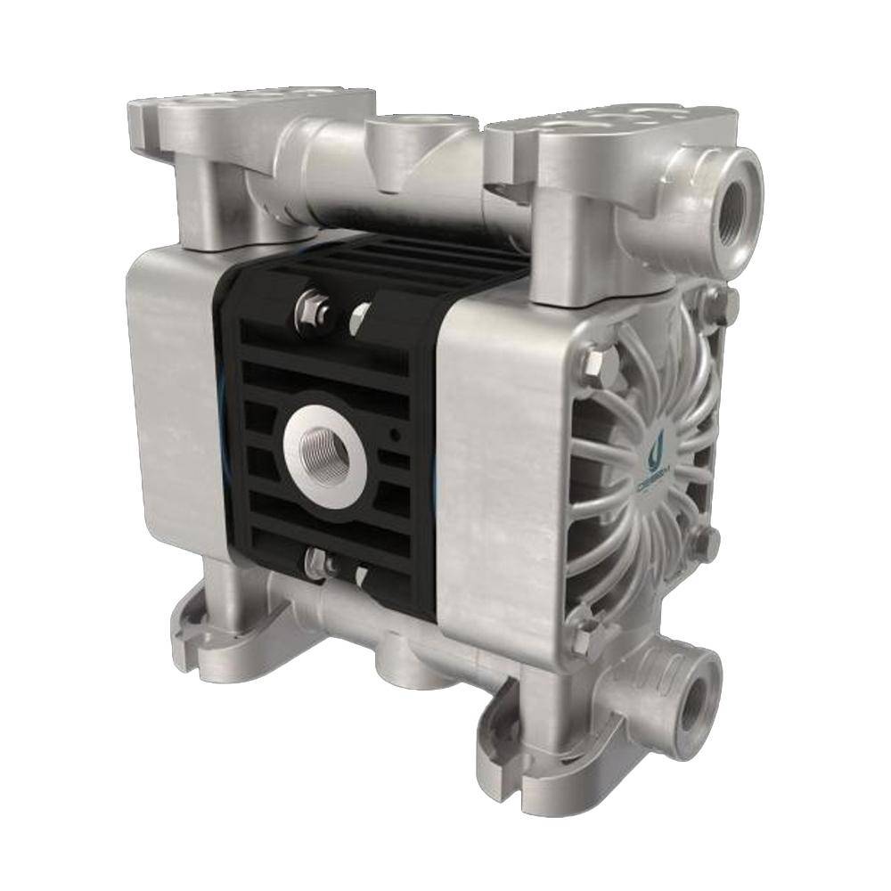 Druckluft-Doppelmembranpumpe Boxer 15 AL-NTAIT-C - Conduct - Gehäuse aus Aluminium - 17 l/min - 8 bar