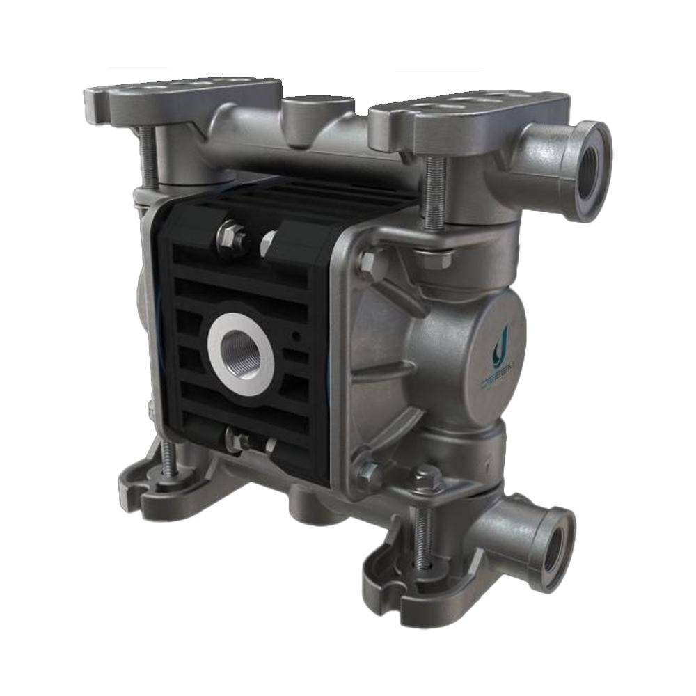 Druckluft-Doppelmembranpumpe Boxer 15 - Conduct - Gehäuse aus Edelstahl - 17 l/min - 8 bar