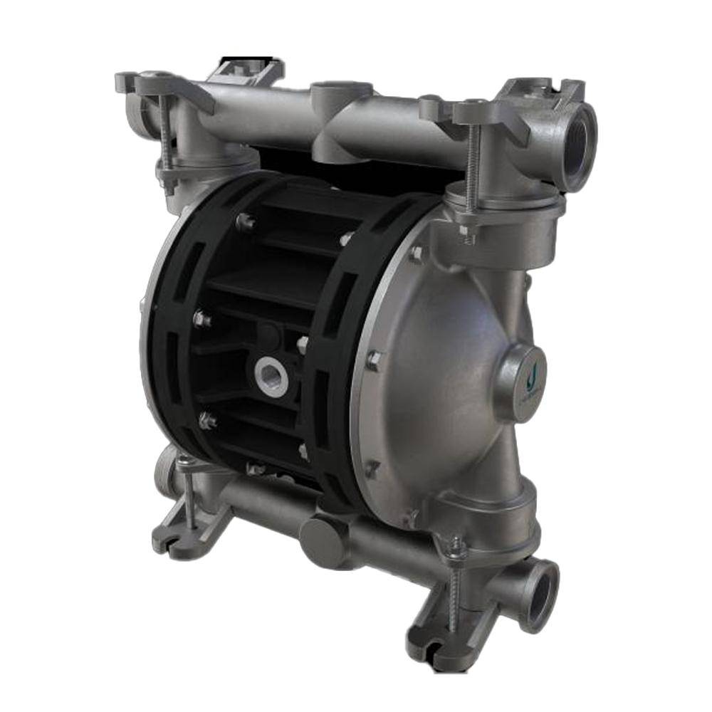 Druckluft-Doppelmembranpumpe Boxer 100 A-HTAAT - Gehäuse aus Edelstahl - 160 l/min - 8 bar