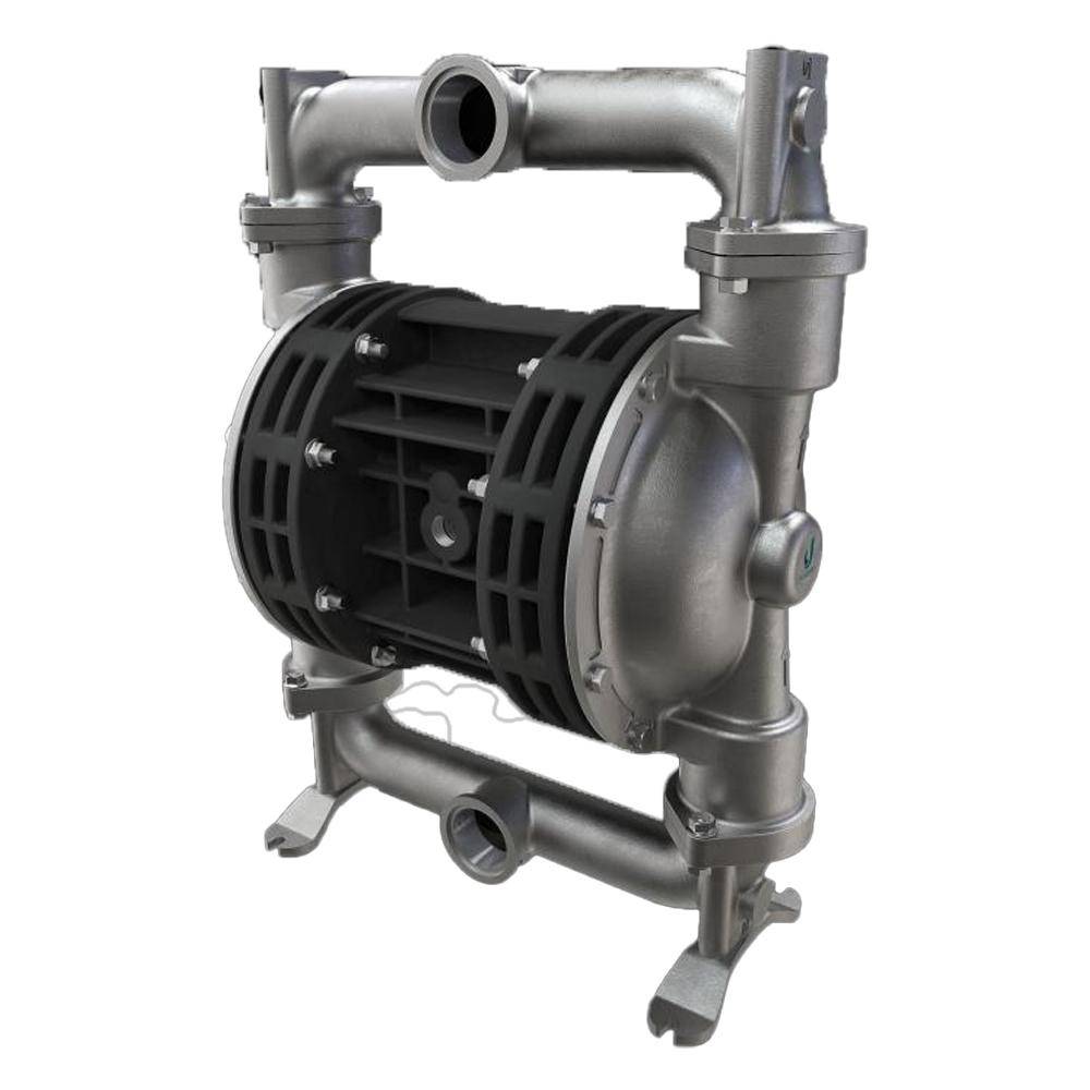 Druckluft-Doppelmembranpumpe Boxer 252 A-HTAIT - PTFE - Gehäuse aus Edelstahl - 340 l/min - 8 bar