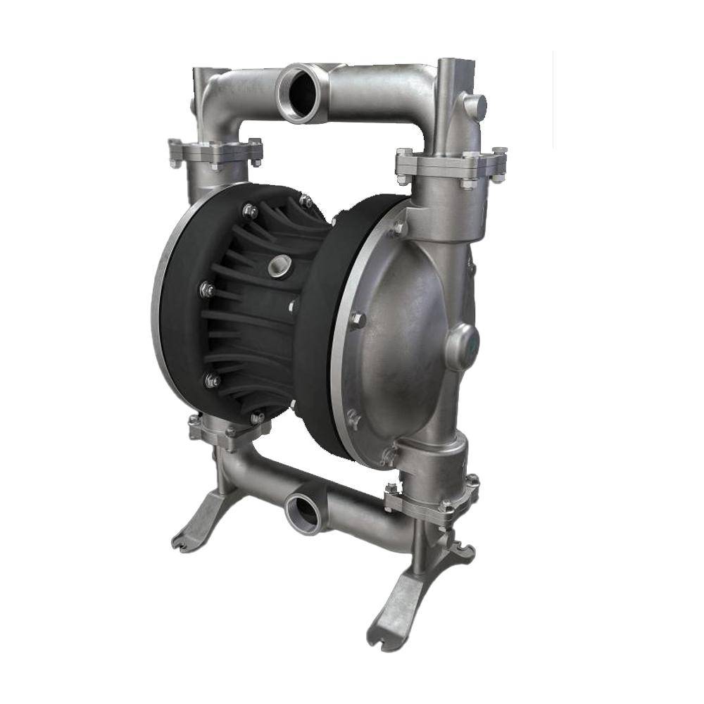 Druckluft-Doppelmembranpumpe Boxer 502 A-HTAIT - PTFE - Gehäuse aus Edelstahl - 600 l/min - 8 bar