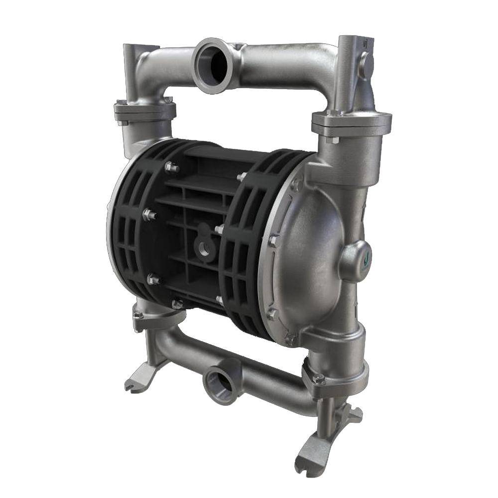 Druckluft-Doppelmembranpumpe Boxer 252 A-HTAIT-C - Conduct - Gehäuse aus Edelstahl - 340 l/min - 8 bar