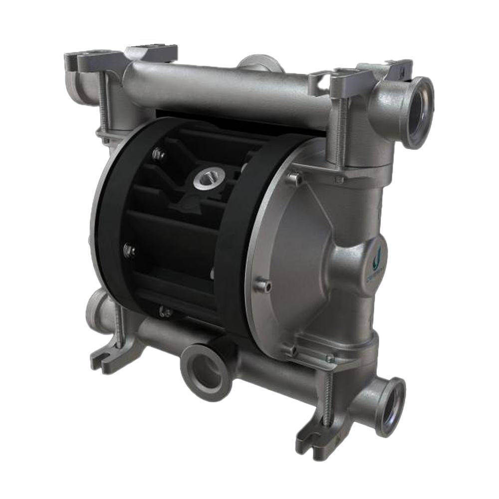 Druckluft-Doppelmembranpumpe Boxer 81 A-HTAIT - Gehäuse aus Edelstahl - 110 l/min - 8 bar
