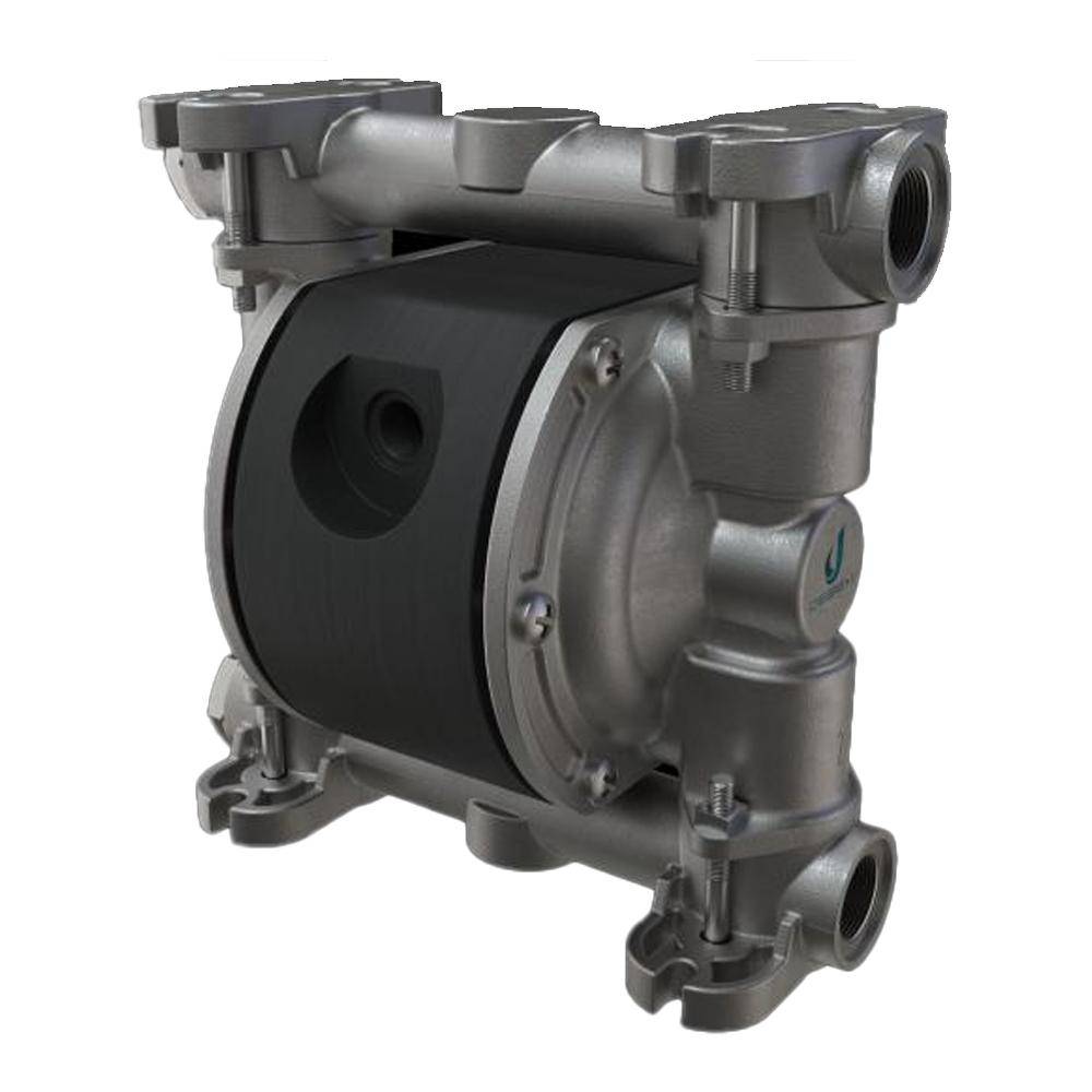 Druckluft-Doppelmembranpumpe Microboxer A-HTTAT-C - Conduct - Gehäuse aus Edelstahl - 35 l/min - 8 bar