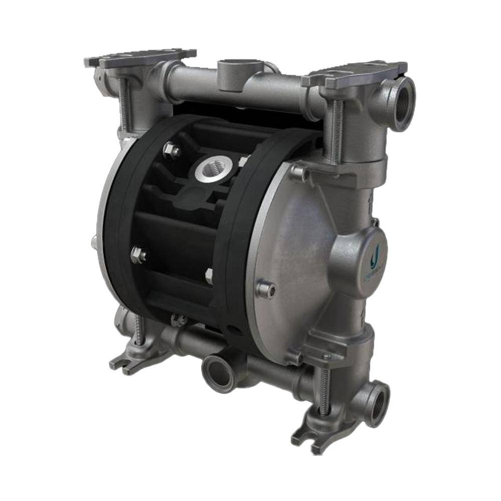 Druckluft-Doppelmembranpumpe Miniboxer - Conduct - Gehäuse aus Edelstahl - 60 l/min - 8 bar
