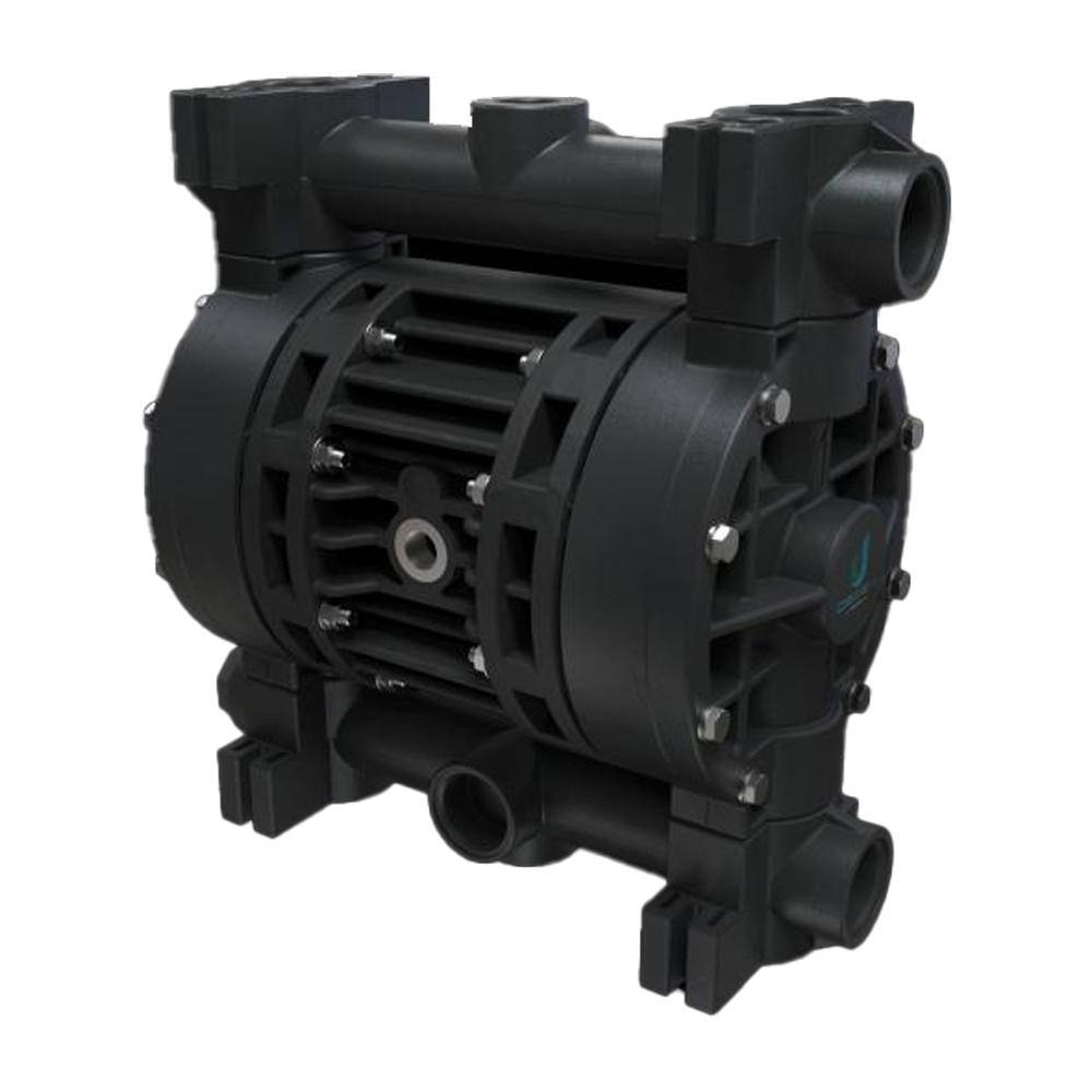 Druckluft-Doppelmembranpumpe Boxer 150 - Conduct - Gehäuse aus PVDF und Kohlefaser - 220 l/min - 8 bar