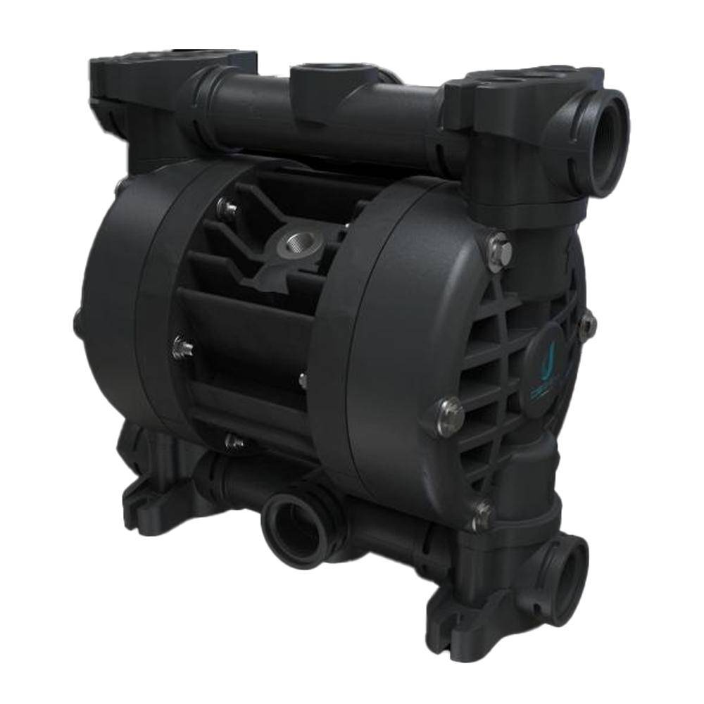 Druckluft-Doppelmembranpumpe Boxer 81 PC-HTAPV-C - Conduct - Gehäuse aus Polypropylen und Kohlefaser - 110 l/min - 8 bar