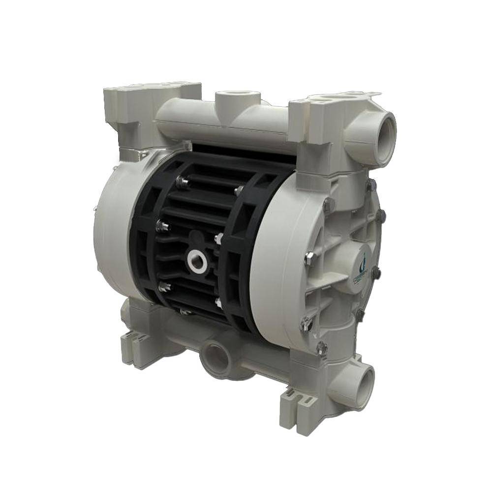 Druckluft-Doppelmembranpumpe Boxer 150 P-NAPN - NBR - Gehäuse aus Polypropylen - 220 l/min - 8 bar