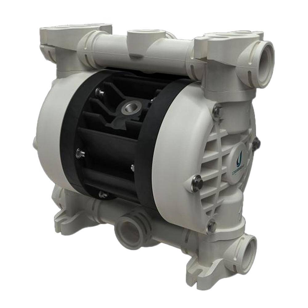 Druckluft-Doppelmembranpumpe Boxer 81 P-HTAAT - Gehäuse aus Polypropylen - 110 l/min - 8 bar