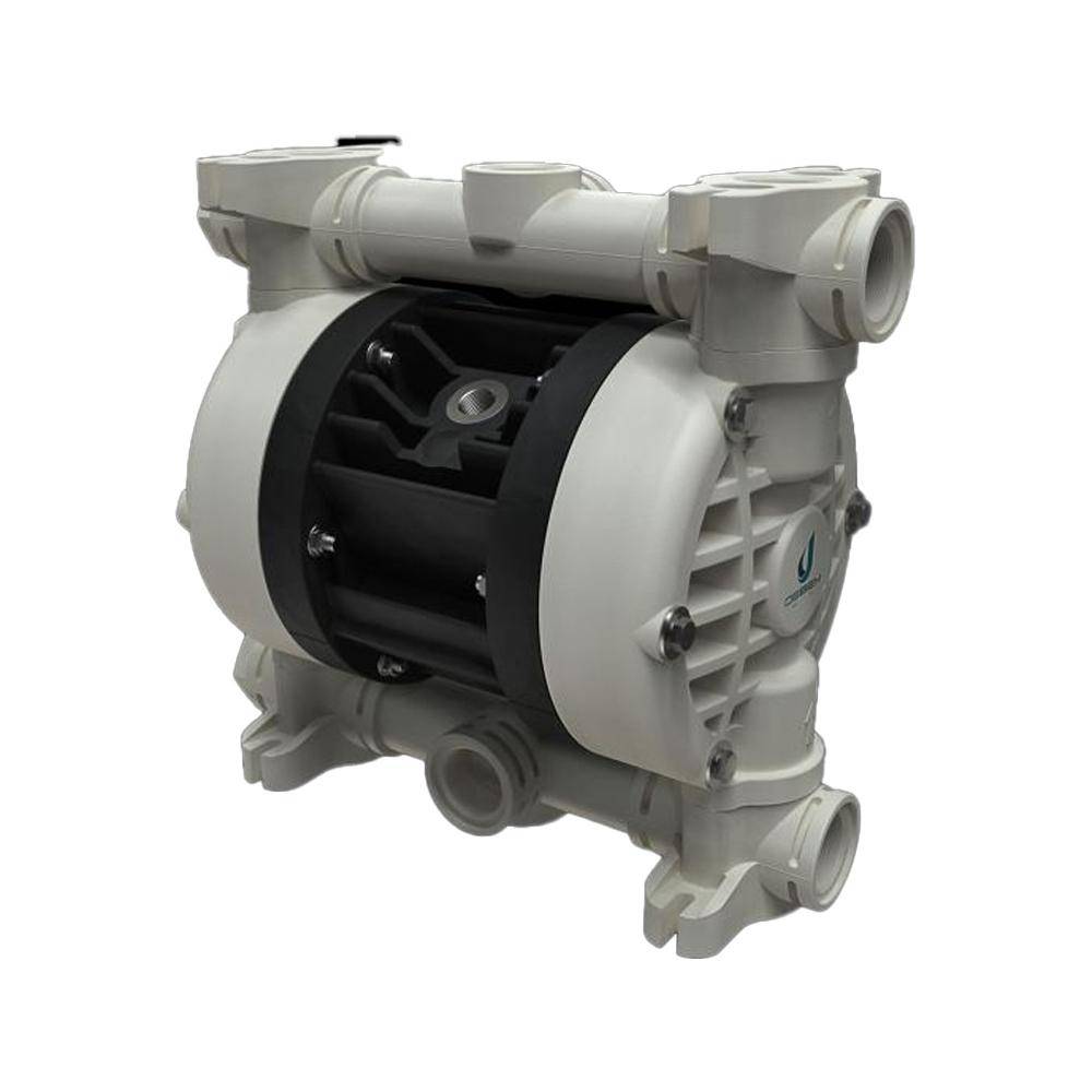 Druckluft-Doppelmembranpumpe Boxer 81 P-MAAT - Gehäuse aus Polypropylen - 110 l/min - 8 bar
