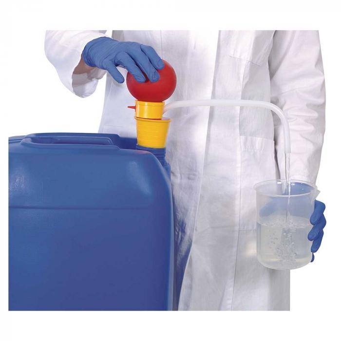 OTAL® Einweg-Handpumpe - PE Rohr-Ø 12 mm - Förderleistung ca. 14 l/min. - Eintauchtiefe 90 cm