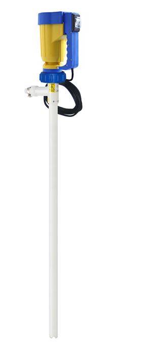 Laborpumpe JP-132 - mit Elektromotor - JP-140 - PVDF - Welle Hastelloy - 230 V - 450 W - Tauchrohrlänge 1000 mm