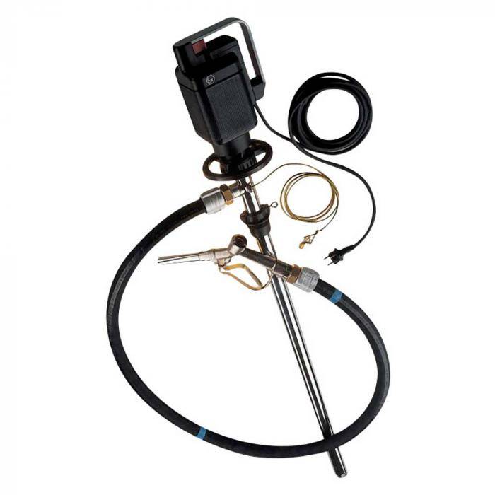 Fasspumpe für Lösemittel - Eintauchtiefe 100 cm - Fördermenge 95 l/min. - Schlauchanschluss 3/4 "