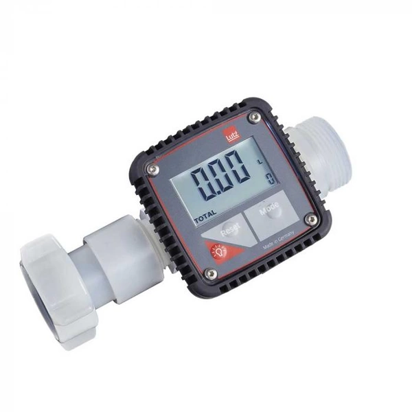 Durchflusszähler - für hochaggressive Flüssigkeiten - Messbereich 5 bis 120 l/min. - Anschlussgewinde G 1 1/4 " Durchflusszähler - für hochaggressive Flüssigkeiten - Messbereich 5 bis 120 l/min. - Anschlussgewinde G 1 1/4 "