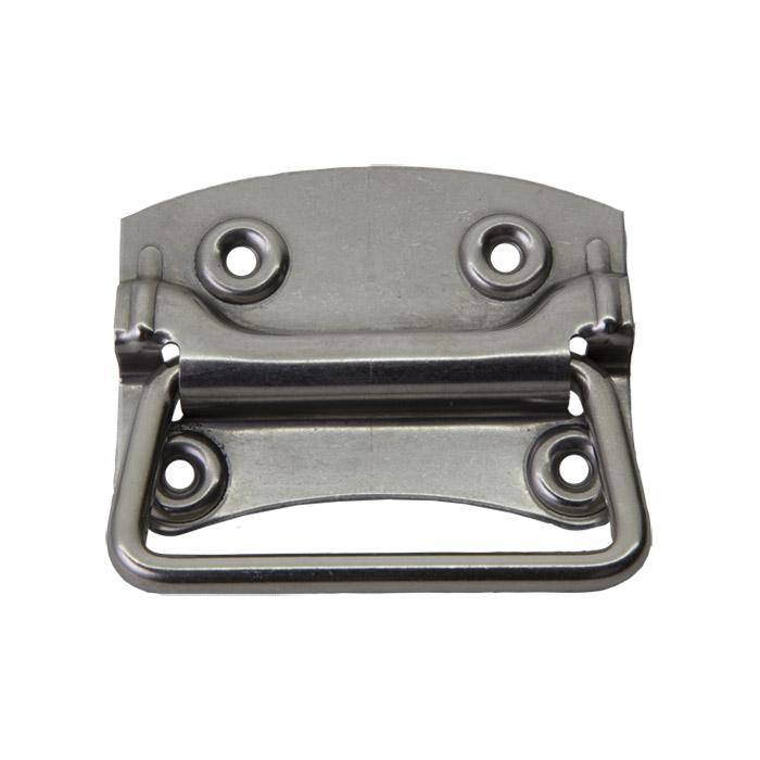 Kistengriff - Edelstahl - Maße 100 x 80 mm - Materialstärke 1,5 mm - VE 5 Stück - Preis per VE