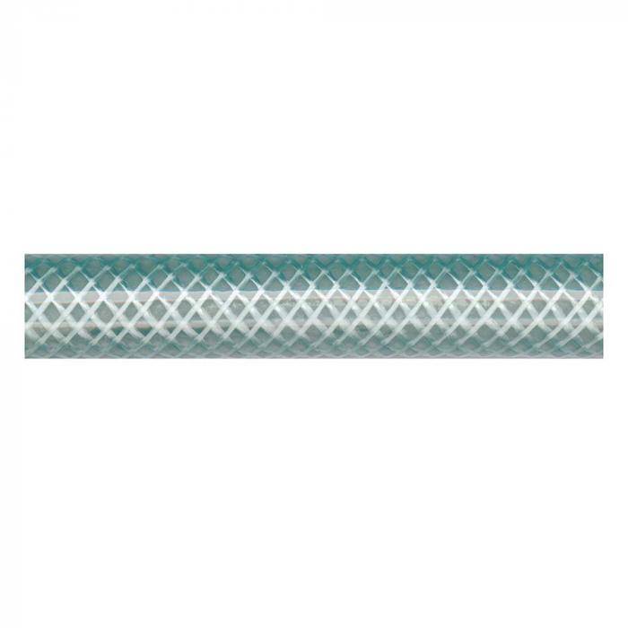 PVC Druckschlauch - TÜV-geprüft - Innen-Ø 10 mm - Außen-Ø 16 mm - Wandstärke 3 mm - Druck max. 14 bar - Länge 10 m - Preis per Rolle