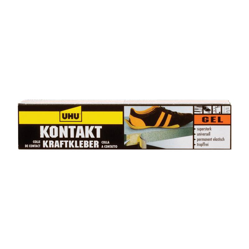 UHU Kontakt Kraftkleber, Gel, lösemittelhaltig, 120 g
