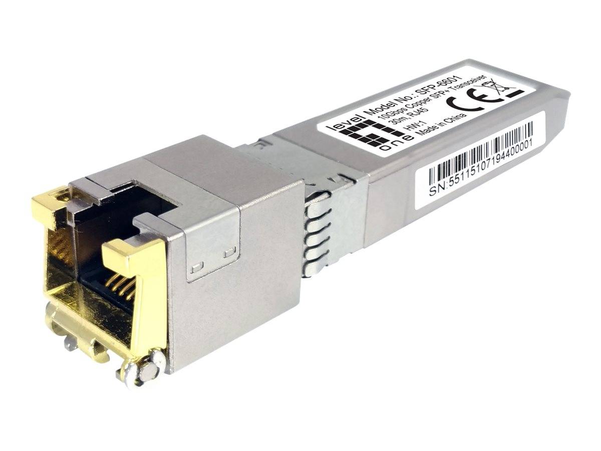 LevelOne SFP-6601 - SFP+-Transceiver-Modul - 10GbE, 2.5GbE, 5GbE