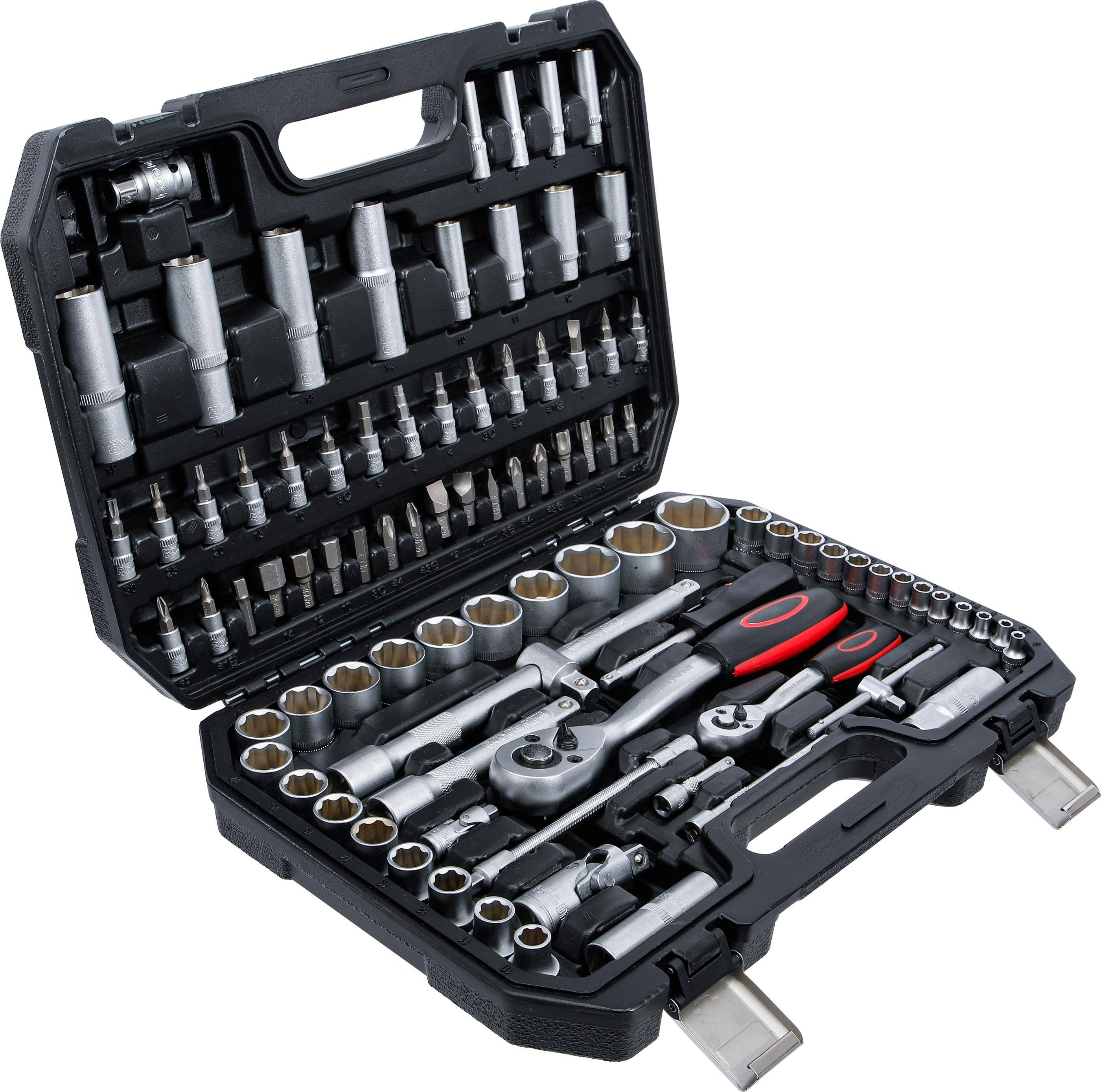 BGS Do It Yourself Steckschlüssel-Satz | Antrieb 6,3 mm (1/4") / 12,5