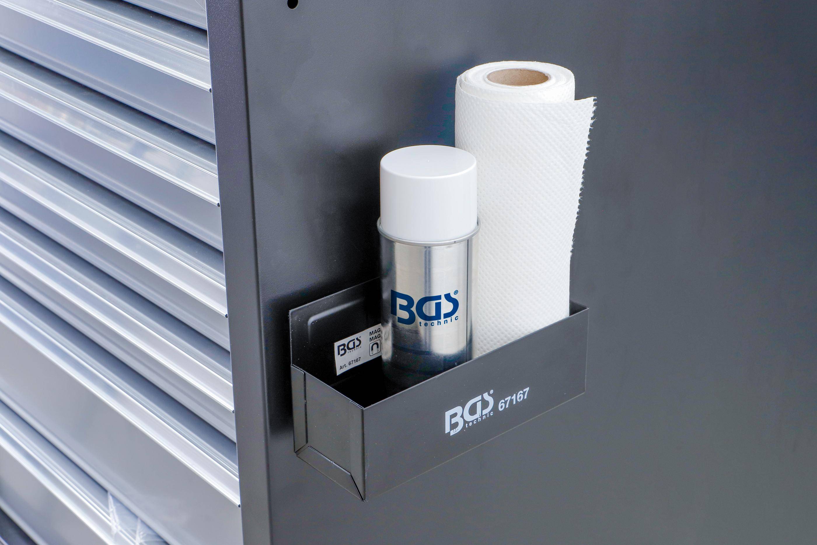 BGS Magnet-Spraydosen-Ablage | 210 mm