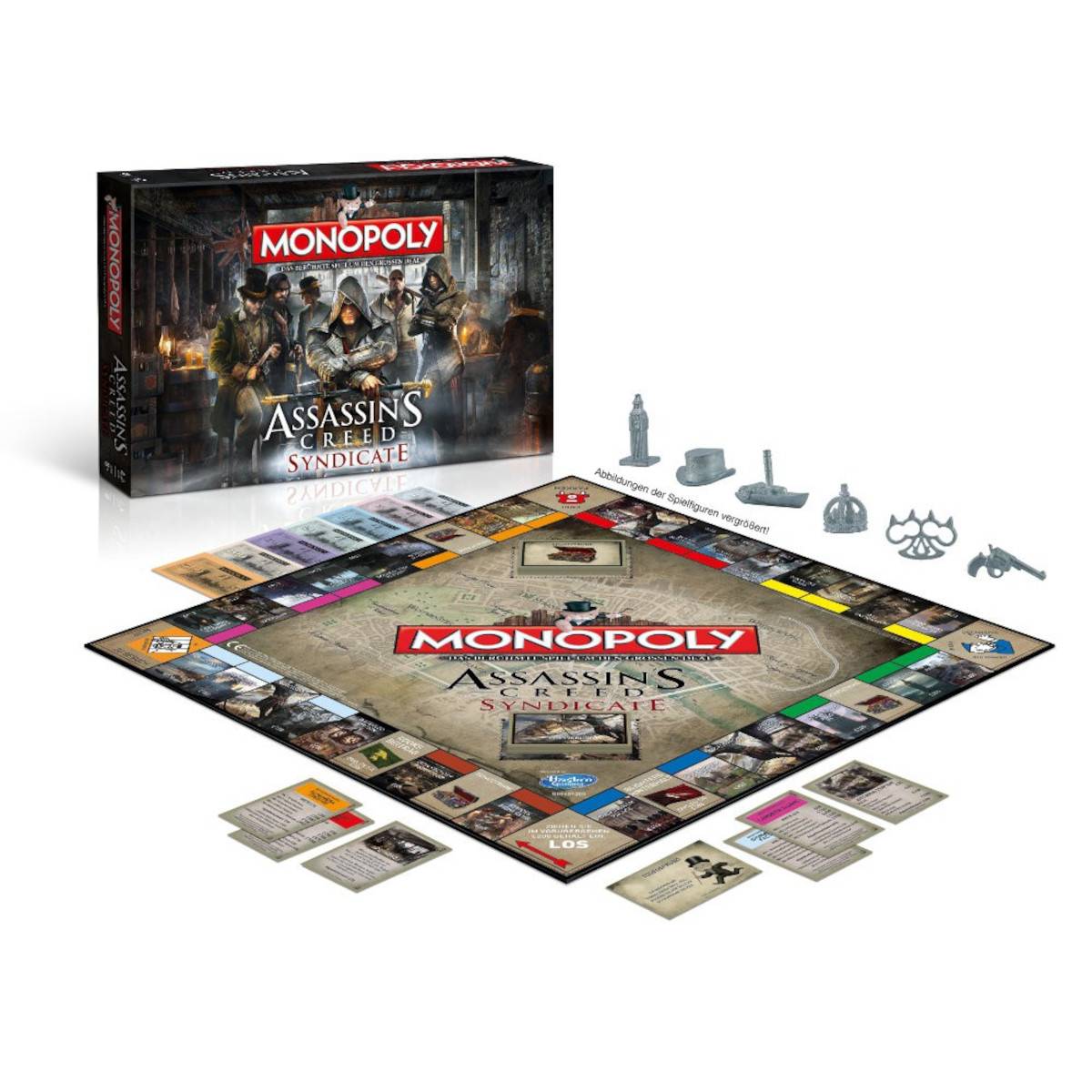 Monopoly Assassin's Creed Syndicate Brettspiel Gesellschaftsspiel Spiel Deutsch