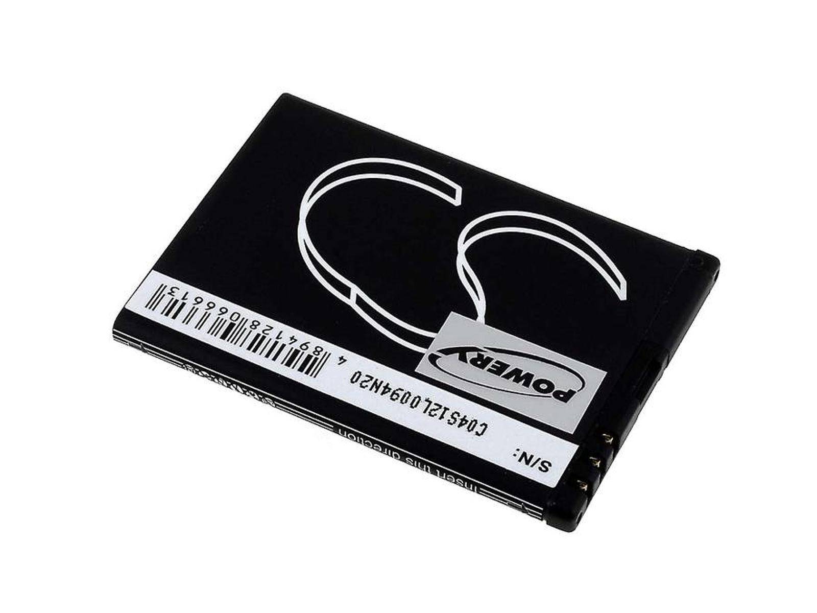 Powery Akku für Nokia Lankku, 3,7V, Li-Ion