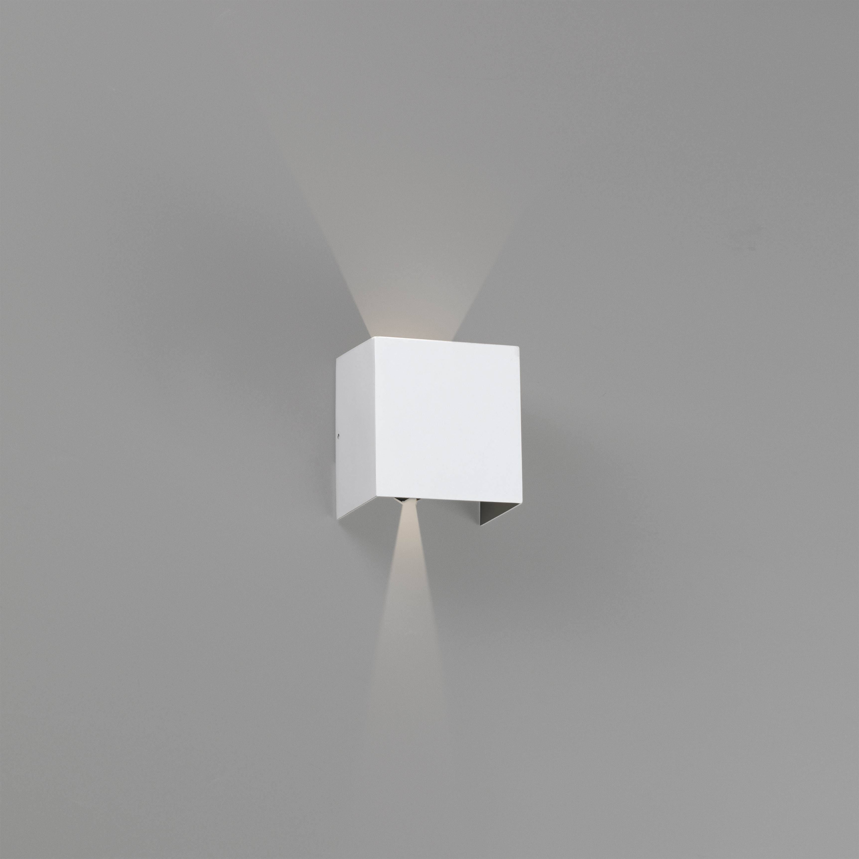 LED Außen Wandleuchte Olan Weiß