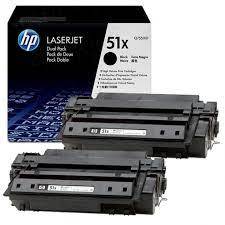 HP 51X - Q7551XD - 2x Toner schwarz - für LaserJet M3027, M3027x, M3035, M3035xs, P3005, P3005d, P3005dn, P3005n, P300