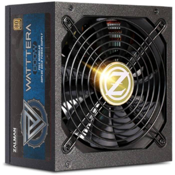 Modulares PC-Netzteil - ZALMAN - WattTera 800W (80+ Gold) - 800W (ZM800-EBTII)