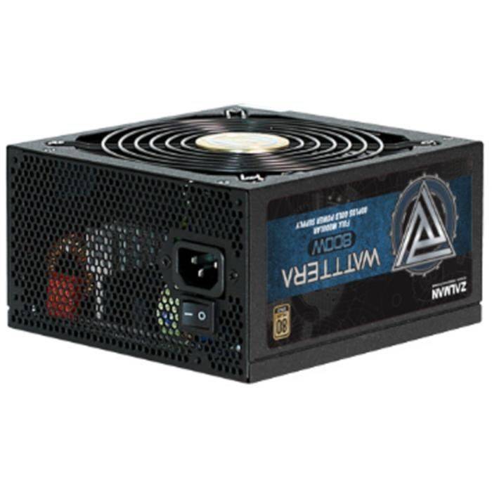 Modulares PC-Netzteil - ZALMAN - WattTera 800W (80+ Gold) - 800W (ZM800-EBTII)