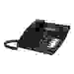Alcatel Temporis 580, schwarz Wandmontage möglich, 10 Speichertasten, 2-zeiliges Display, Clip ohne Netzteil