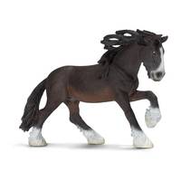 schleich FARM WORLD Shire Hengst, 3 Jahr(e), Mehrfarbig, Kunststoff