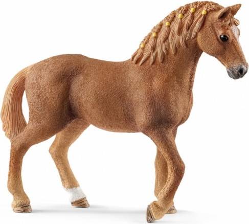 Schleich Horse Club Quarter horse Mare - Braun - 4.92 x 1.38 x 4.13"