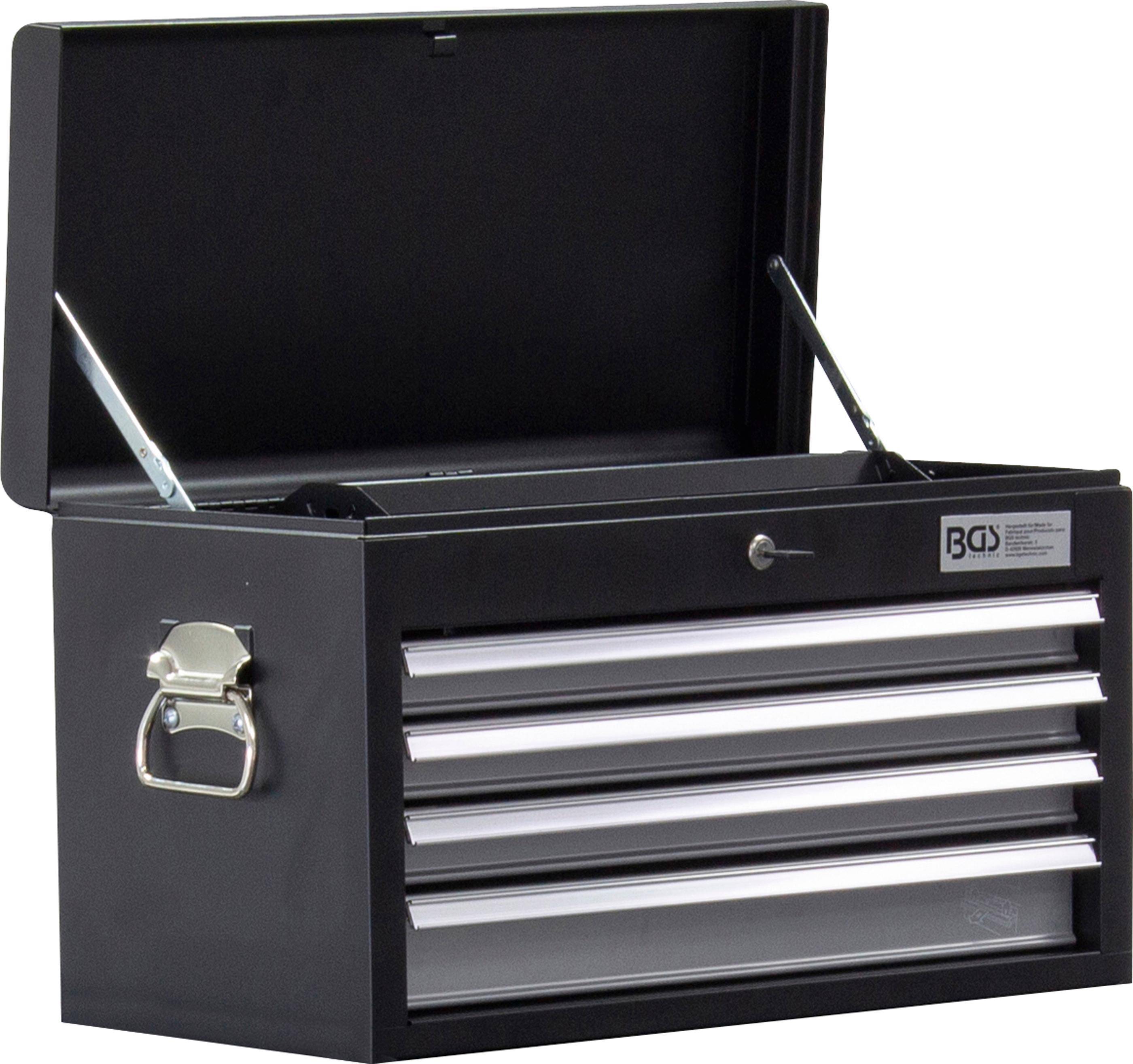 BGS technic Werkstattwagen-Aufsatz | 4 Schubladen | leer