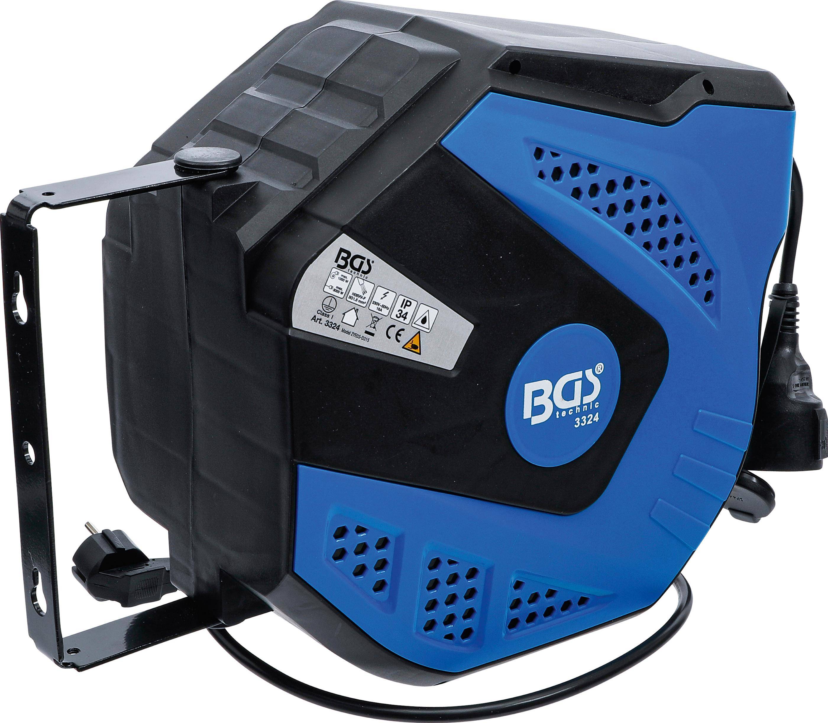 BGS technic Automatische Kabeltrommel | 20 m