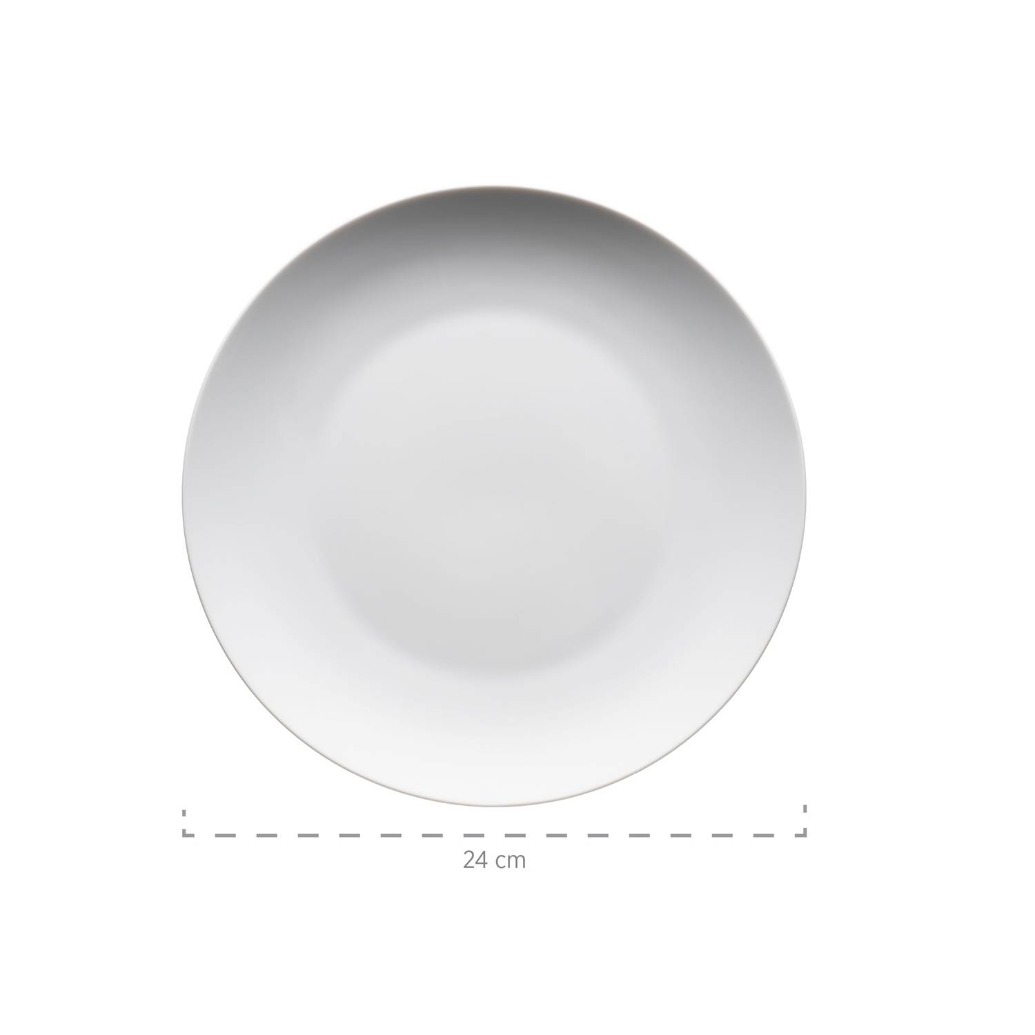 Mäser 920498 Barca Tafelservice, Porzellan, weiß, 12-teilig (1 Set)