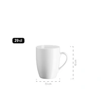 Mäser 993650 Barca Frühstücksset, Porzellan, weiß, 18-teilig (1 Set) Mäser 993650 Barca Frühstücksset, Porzellan, weiß, 18-teilig (1 Set)