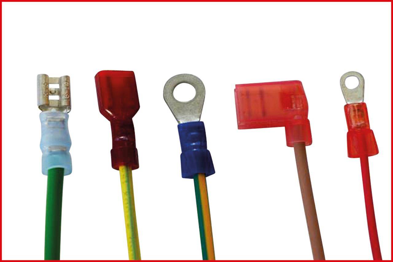 KS TOOLS Crimpzange fr isolierte Kabelschuhe, 220mm