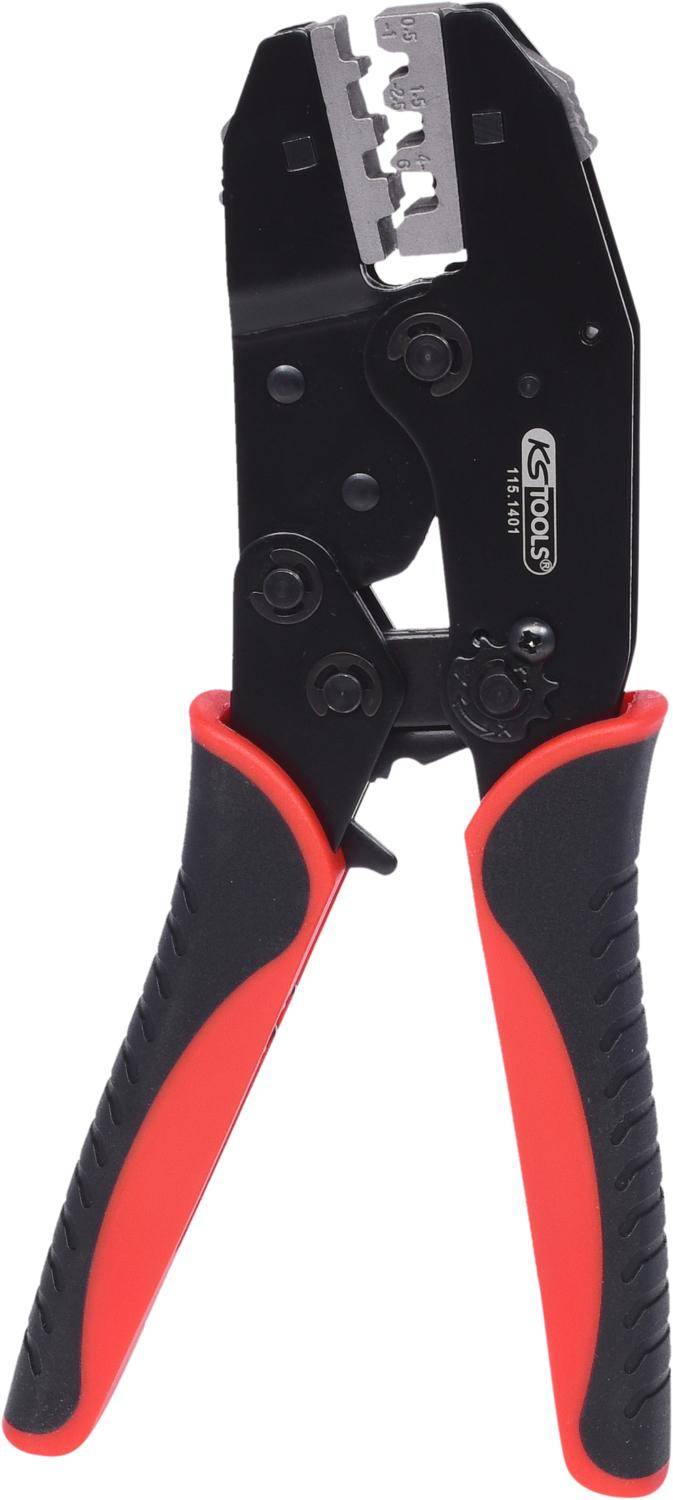 KS TOOLS Crimpzange fr Steckhlsen 0,5-6mm