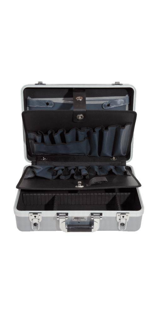 KS TOOLS ABS Hartschalen-Werkzeugkoffer mit Aluminiumrahmen,