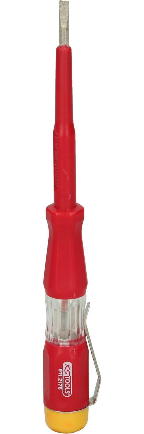 KS TOOLS Spannungsprfer mit Schutzisolierung 100-500 V, 140mm