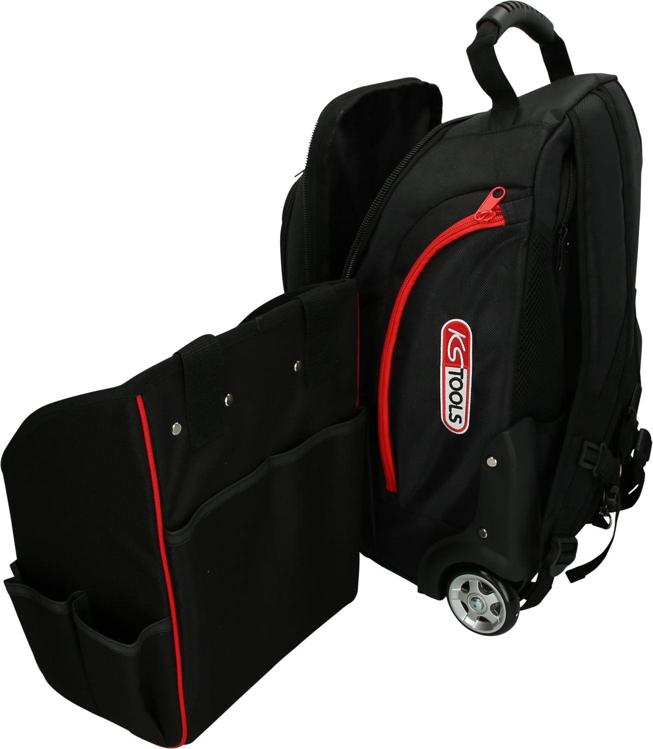 KS TOOLS SMARTBACKPACK Rucksack Teleskop-Trolley