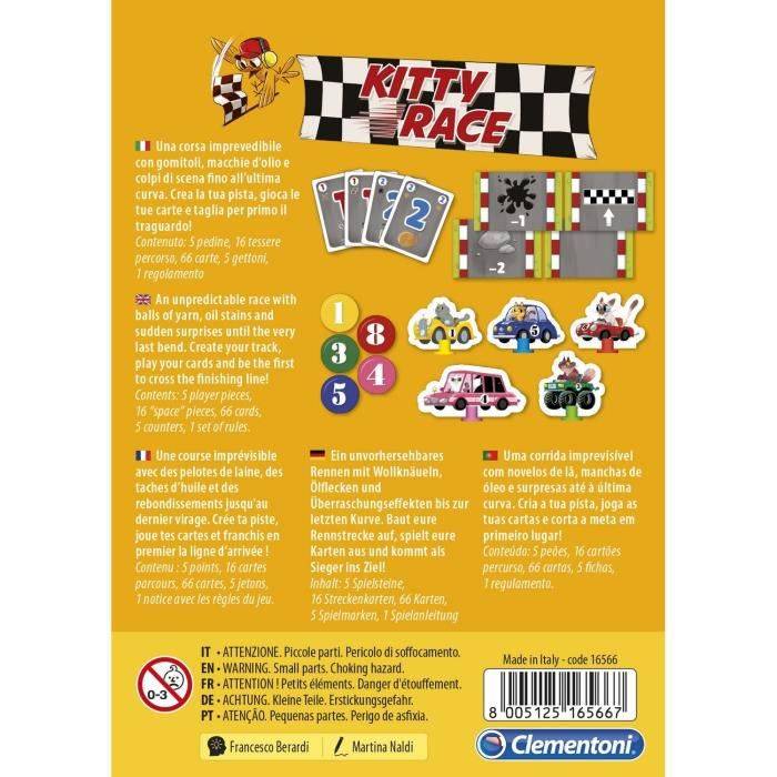 CLEMENTONI - 16566 - Kitty Race