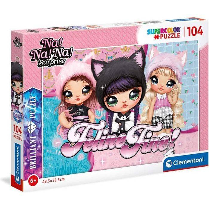 CLEMENTONI - 20184 - Brillant 104 Teile - Na Na Na!