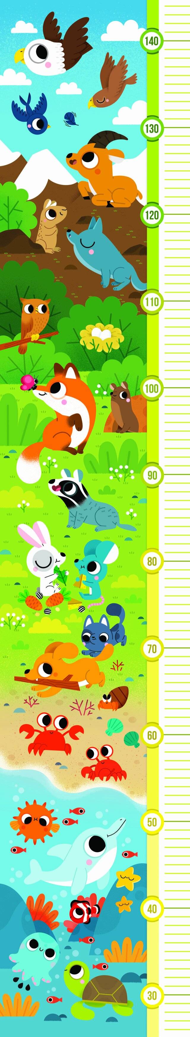 CLEMENTONI Puzzle Meterware Tiere 30 Teile