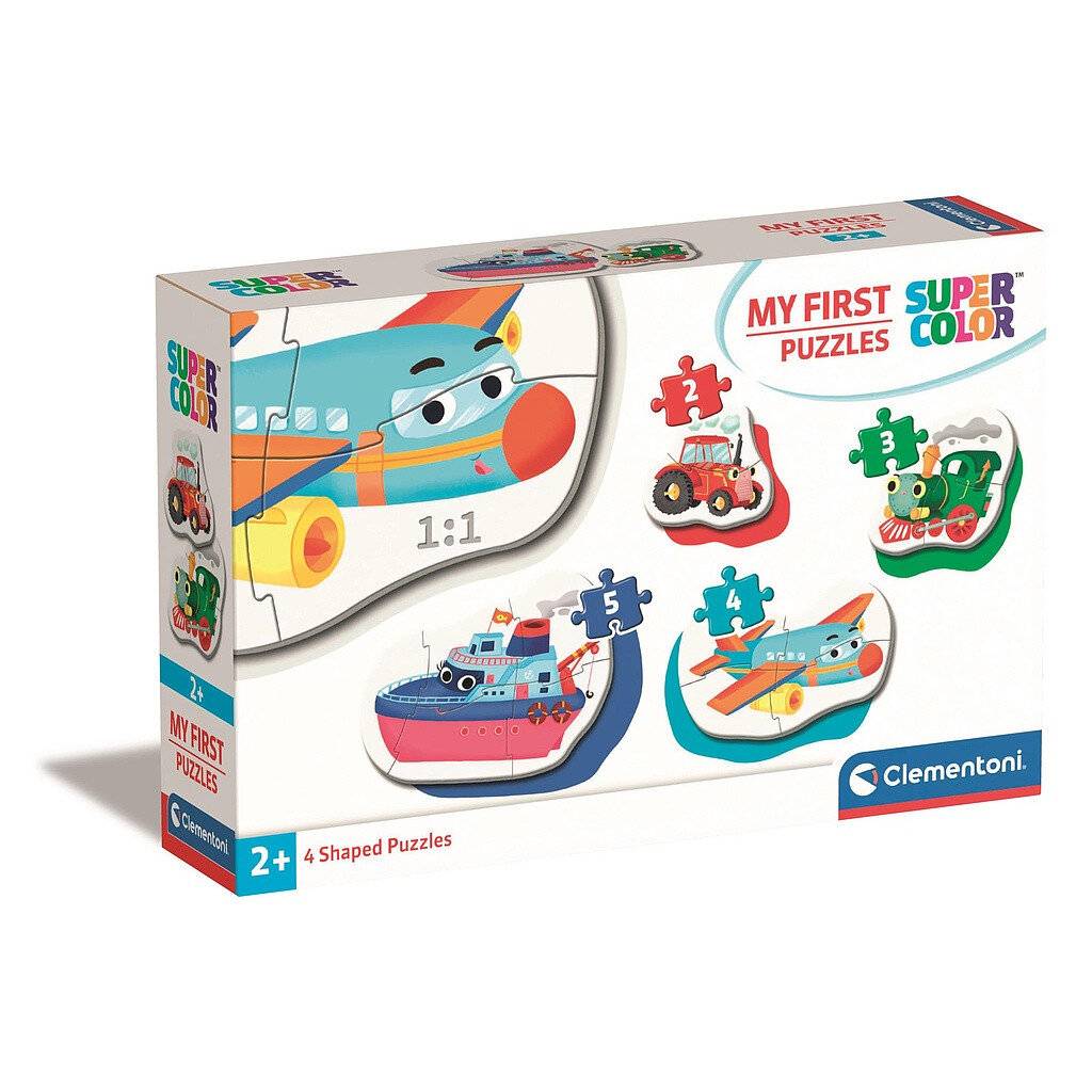 Clementoni My First Puzzles - Fahrzeuge