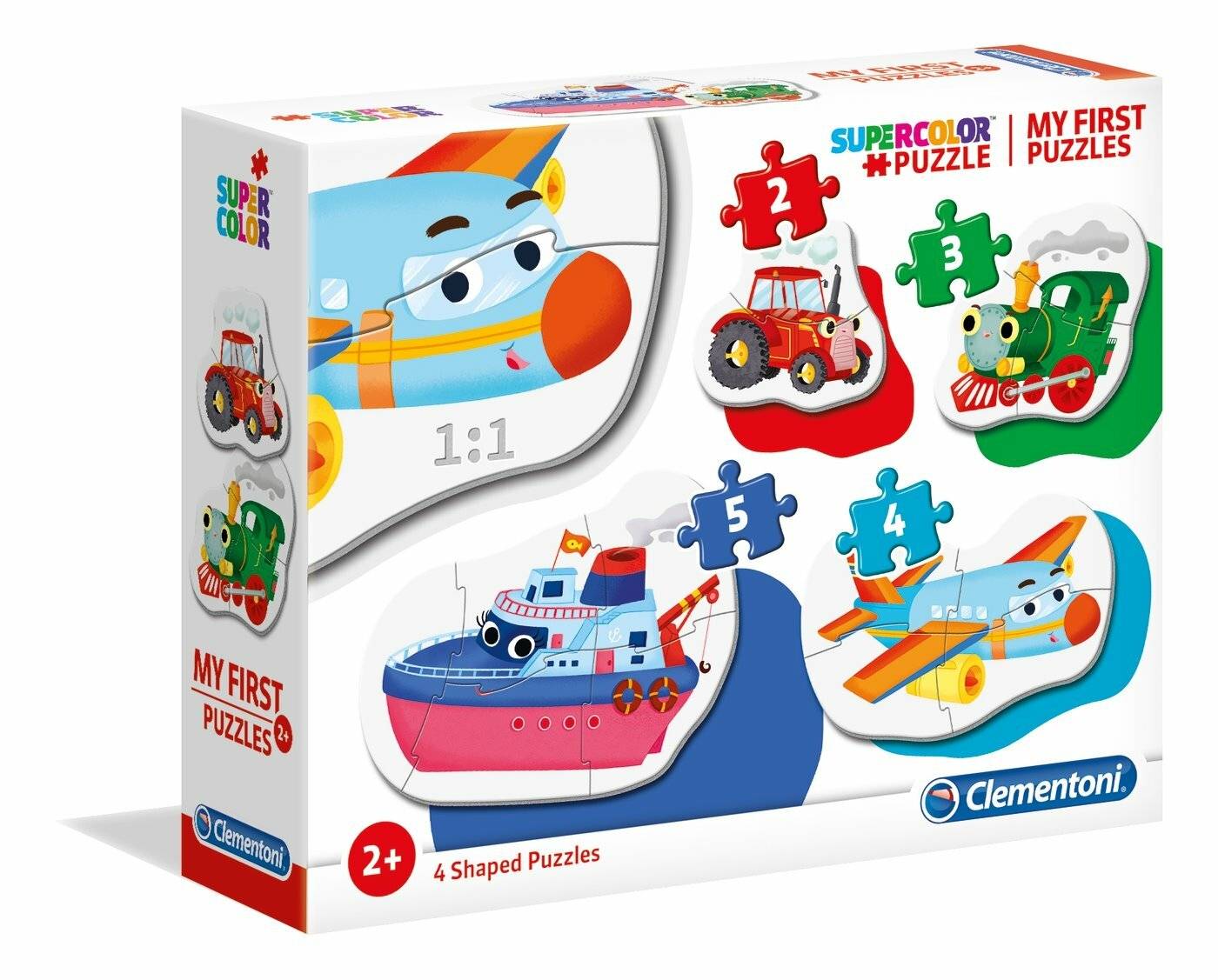Clementoni My First Puzzles - Fahrzeuge