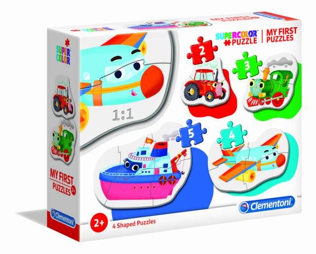 Clementoni My First Puzzles - Fahrzeuge